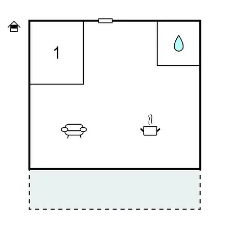 アパート In With House Sea View ヴィル