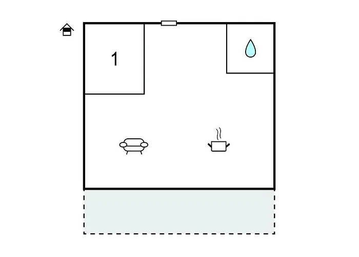 Апартаменты 1 Bedroom In Вир